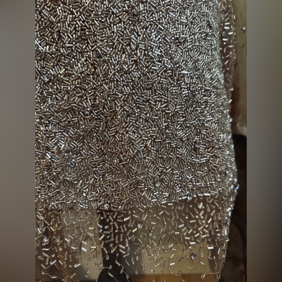 NWT-Jovani Nude dress-Sz 10 style #NM56890 - Picture 5 of 14